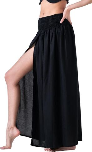 B بانكوك السراويل بوهو بالازو السراويل للنساء البوهيمي الهبي الملابس اليوغا واسعة الساق الحريم السراويل in Kuwait