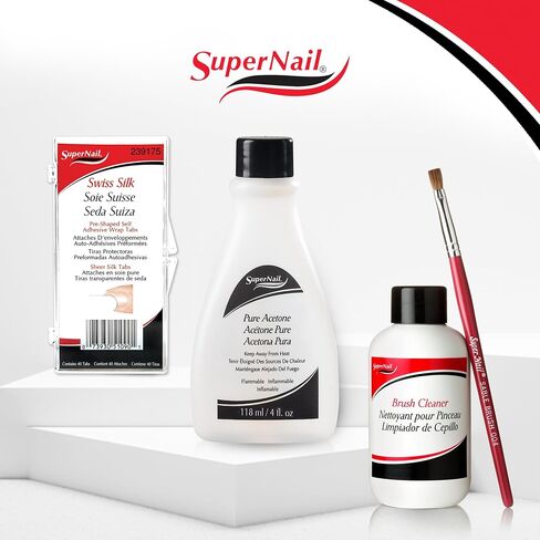 Super Nail Pure Acetone, AS SHOWN 16 Fl Oz in Kuwait