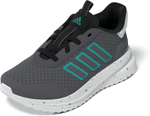 حذاء رياضة مسار Adidas X_Plr ، رمادي/نقي ، الأسود ، 1.5 طفل للجنسين الصغير in Saudi Arabia