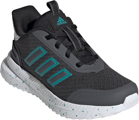 حذاء رياضة مسار Adidas X_Plr ، رمادي/نقي ، الأسود ، 1.5 طفل للجنسين الصغير in Saudi Arabia