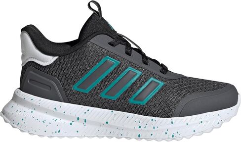 حذاء رياضة مسار Adidas X_Plr ، رمادي/نقي ، الأسود ، 1.5 طفل للجنسين الصغير in Saudi Arabia