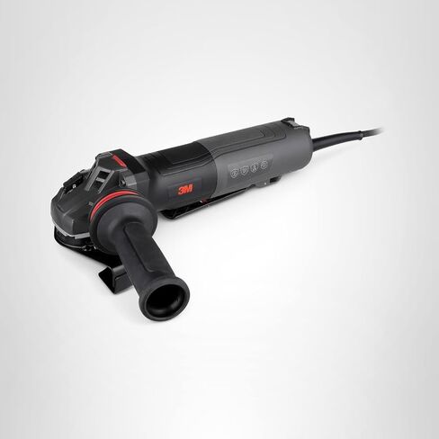 طاحونة زاوية كهربائية 3M ، 11129 ، VS ، 4.5-5 في مفتاح مجداف ، 13-AMP ، 120 فولت ، للقطع ، الطحن ، التلميع وإزالة الصدأ ، 1 EA in Saudi Arabia