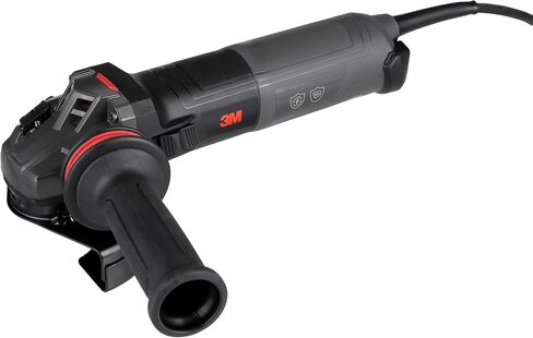 طاحونة زاوية كهربائية 3M ، 11129 ، VS ، 4.5-5 في مفتاح مجداف ، 13-AMP ، 120 فولت ، للقطع ، الطحن ، التلميع وإزالة الصدأ ، 1 EA in Kuwait