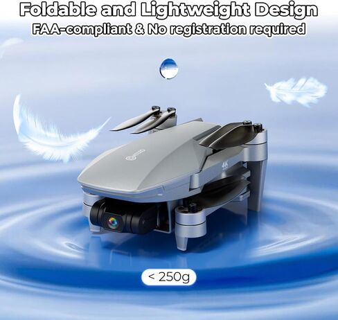 Contixo F23 GPS Drone With Camera, 46 Min Flight Time, 4.5" Screen Remote, Follow Me, Waypoints, 5GHz FPV Transmission, Return to Home, Hand Gestures, Orbit Mode Foldable Drones For Teens & Adults in Kuwait