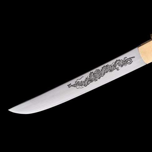 سيف قصير مصنوع يدويًا من الفولاذ المنغنيز 1065 مع تركيبات نحاسية in Saudi Arabia