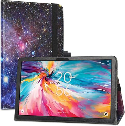 ل TCL Tab 10 Nxtpaper 5G Case 9199S ، غطاء الحامل الممتاز PU Leather Slim لـ TCL Tab 10 Nxtpaper 5G 10g 10g in Kuwait