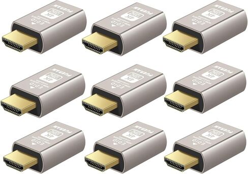 4K 120Hz HDMI 2.1 Dummy Plug – High-Resolution Virtual Display Emulator for PC, VR Headsets & Cryptocurrency Mining EDID Headless Ghost Display Adapter (8K/30Hz-4K/120Hz-1P-hui) in Saudi Arabia
