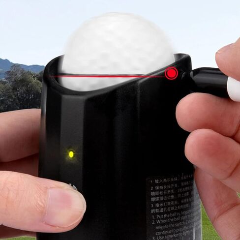 Golf Ball Marker, Golf Ball Spinner Balancer with Auto Gravity Drawing, Scientific Design for Precise Putting Golf Ball Liner, Golf Ball Line Marker Tool in Saudi Arabia