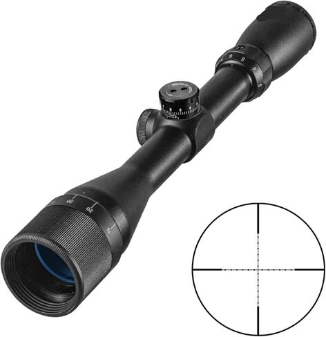 Remington 870 Mount 3-9×40 GOTICAL Scope | Saddle Mount, Rings and a GOTICAL Compact 3-9×40 Scope for Your Remington 870 Shotgun in 12GA or 20 GA, Fully Coated Lenses for Superior Clarity, Fogproof in Kuwait