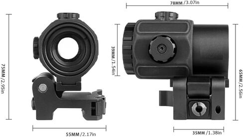 المنظار التكتيكي Reflex Stinger 4 MOA Red - Green Dot Sight مع حامل Picatinny in Kuwait