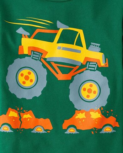 The Children's Place,Baby Boys,and Toddler Assorted Everyday Long Sleeve Graphic T-Shirts,Multipacks,Handsome/Trouble 2-Pack,5 Years in Saudi Arabia