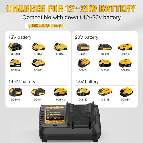 DCB120 2Packs 4.0AH استبدال DEWALT 12V MAX PACK PACK DCB121 DCB123 DCB122 DCB124 DCB125 DCB127 متوافق مع بطارية 12V DEWALT in Kuwait