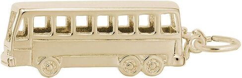 Rembrandt Bus Charm - Metal - Sterling Silver in Saudi Arabia