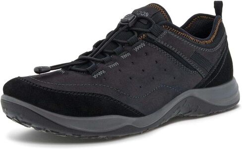 ECCO Men's Espinho Speed Lace Hydromax Hiking Shoe, Magnet Suede/Marine Nubuck, 5-5.5 in Saudi Arabia