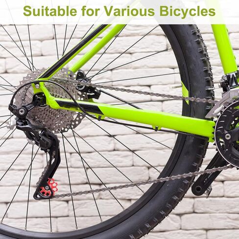 HARFINGTON دراجة الخلفي Derailleur بكرة السيراميك تحمل عجلة سبائك الألومنيوم دليل العجلات الدوارة لسرعة BMX in Saudi Arabia