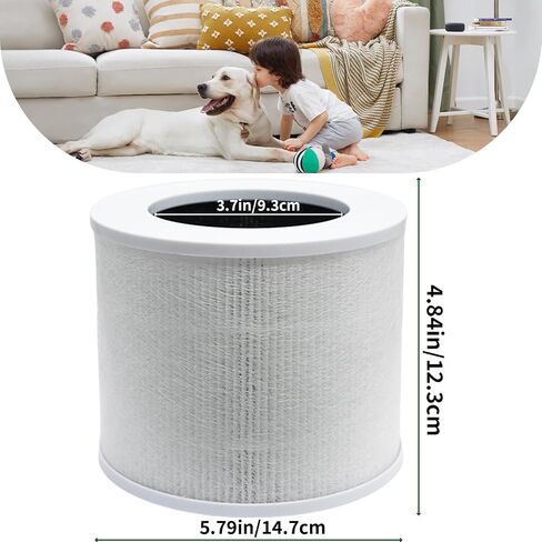 Premium Core 300 Replacement Filter for LEVOIT Core 300, Core 300S, Core P350, Core300-P,Core300-RF Air Purifier. 3-in-1 H13 Grade True HEPA Filter.2 Pack. in Saudi Arabia