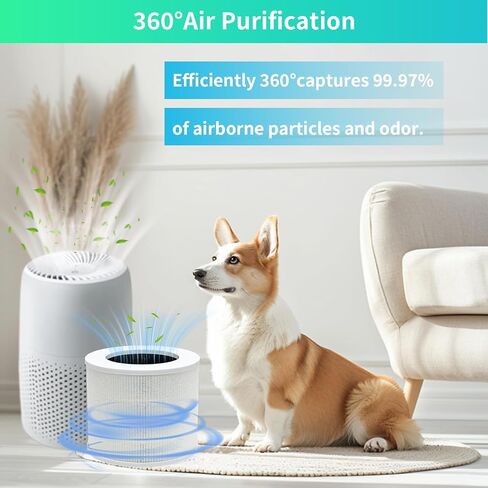 Premium Core 300 Replacement Filter for LEVOIT Core 300, Core 300S, Core P350, Core300-P,Core300-RF Air Purifier. 3-in-1 H13 Grade True HEPA Filter.2 Pack. in Saudi Arabia