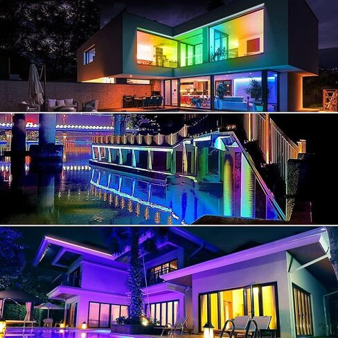 MEIKEE 42W RGBW Wall Washer Light, 3350lm, IP66 Waterproof Wash Light Bar with Remote, Color Changing Wash Flood Strip Lighting for Stage Party Wedding Christmas Decoration 2 Pack in Saudi Arabia