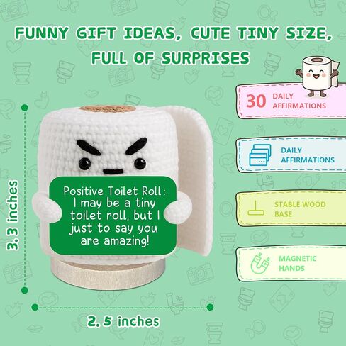 Badass Gifts for Women Strong Women Gifts Empowering Gifts for Women Inspirational Daily Badass Affirmation Cards Spiritual Self Care Duck Gifts for Women Emotional Support Crochet Duck Signs in Saudi Arabia