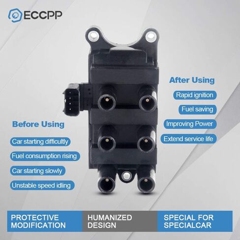 حزمة Coils Ignition Ignition ECCPP من 8 UF730 ، حزم لفائف ، للأرض ، من أجل Rover ، من أجل Range ، من أجل Rover 2014-2019 ، LR4 2014-2016 ، Discovery 2017-2020 ، للمدى ، لـ Rover Sport 2014-2018 ، لـ Range ، UF-730 in Saudi Arabia