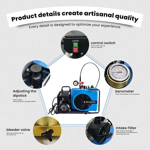 التاكسينغ 4500psi الغطس هواء هواء ضاغط المياه أنبوب زيت الماء لفاصل زخار الماء أوصف ماء رطوبة من أجل Txesb042 Model L217mm*OD30mm*id30mm (أنبوب المرشح) in Kuwait