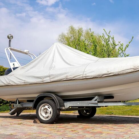 Boat Cover Support Poles Adjustable 2 Pieces with 8 Ropes and Triangular Iron Square Tube Base, Aluminum Tube Glass Bead Connection Diameter 53.5 in, for Pontoon/Jon Boat Cover/Bimini Tops in Kuwait