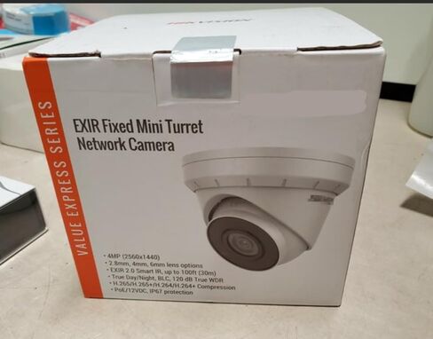 16 نظام كاميرا أمان قناة EKI-K164T412 4K 8MP NVR 4TB مع 12 × 4MP كاميرات القبة في الهواء الطلق 2.8 مم 3-محور IP67 IK10 H.265+ كابل غير متضمن in Kuwait