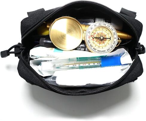 حقيبة MOLLE التكتيكية الوسيلة الكبيرة بوش الإدارة EMT Medical Aid Aid Attility الأداة الأداة EDC من تصميم Laser Cut in Kuwait