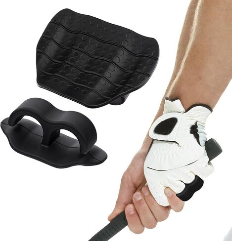Golf Swing Training Aid, Golf Grip Training Aid Tool, Ergonomic Silicone Upgrade T Grip Trainer Kit for Improve Posture in Saudi Arabia