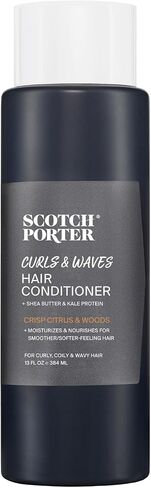 Scotch Porter Nourish & Repair Hair Conditioner for Men | Strengthens, Softens & Prevents Frizz | Formulated with Non-Toxic Ingredients, Free of Parabens, Sulfates & Silicones | Vegan | 13oz Bottle in Kuwait