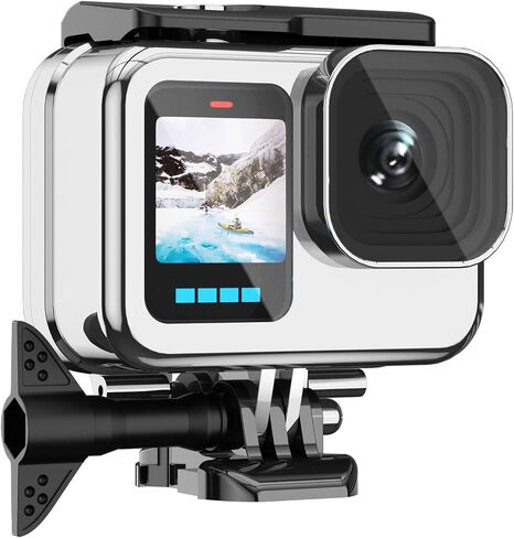 حالة مقاومة للماء الواقية من Bo & DQQ متوافقة مع Go Pro Hero 13 12 11 10 9 Black ، 60m/196ft in Kuwait