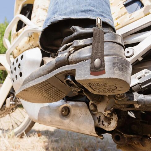 Boot Straps – Secure Pants with Adjustable Snap-On Clips for Motorcycle & Equestrian Riders Black in Saudi Arabia