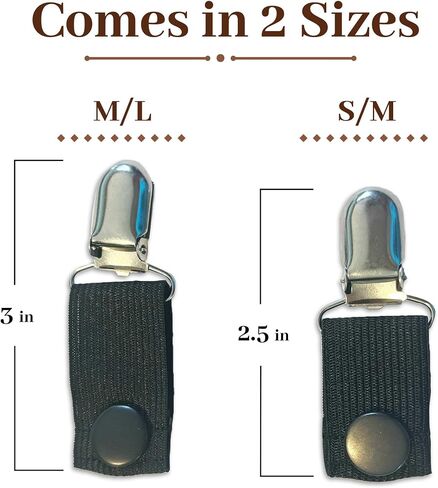 Boot Straps – Secure Pants with Adjustable Snap-On Clips for Motorcycle & Equestrian Riders Black in Saudi Arabia