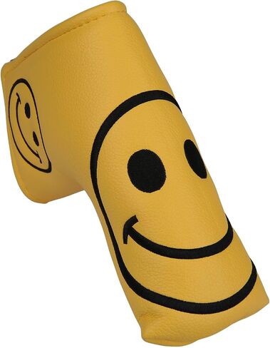 Golf Club Blade Putter Head Cover Soft Leather with Embroidery Magnetic Closure Putter Cover in Saudi Arabia