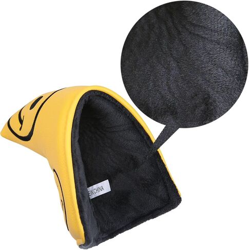 Golf Club Blade Putter Head Cover Soft Leather with Embroidery Magnetic Closure Putter Cover in Saudi Arabia