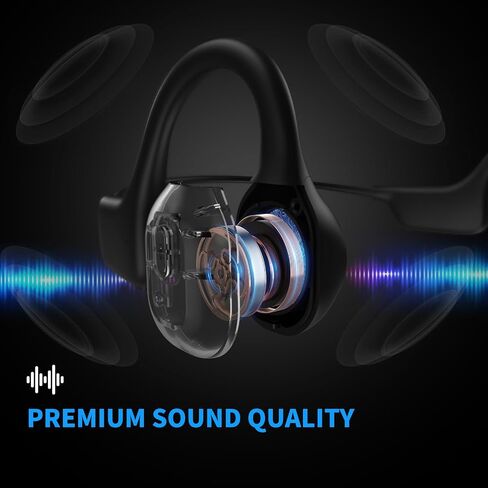 سماعات توصيل العظام Bluetooth ، سماعات الأذن المفتوحة اللاسلكية Red01 in Saudi Arabia