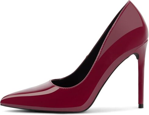 Carcuume Women's 4 Inch Closed Toe High Stiletto Heels Pointed Toe Pumps | Slip On Dress Heels, Comfortable Shoes Fit for Bridal Party, Wedding, Prom, Office, Casual, Formal Footwear, Elegant Classic in Saudi Arabia