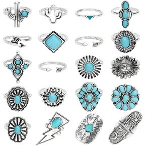 NEWITIN 25 Pieces Gold Chunky Rings for Women 14k Gold Plated Stackable Thick Dome Braided Twisted Rings Adjustable Open Ring Vintage Statement Ring for Women in Kuwait