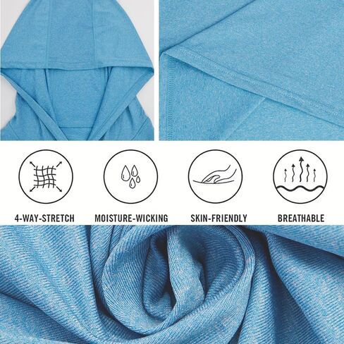 Men's 4 Pack Thumbhole Hoodies - Thermal Workout Set for Gym & Running | Cold Weather Pullover with Quick-Dry Tech in Saudi Arabia