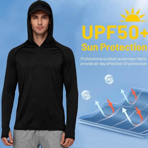 Men's 4 Pack Thumbhole Hoodies - Thermal Workout Set for Gym & Running | Cold Weather Pullover with Quick-Dry Tech in Saudi Arabia
