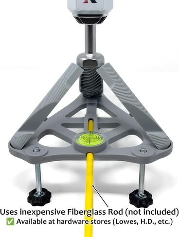Dad's 3D Creations Adjustable Alignment & Leveling Stand for Rapsodo MLM2PRO (Grey) in Saudi Arabia