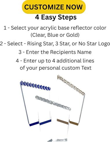 Recognize Success in Style with Various Excellence Acrylic Trophy Awards with Gift Box. Create a Full Custom Award or Personalize one of Our preprinted Designs with Your Text. in Saudi Arabia