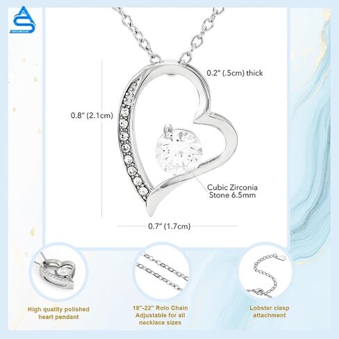 To My Daughter Necklace From Dad, Birthday Gift for Daughter from Dad With Inspirational Message Card And Gift Box in Saudi Arabia