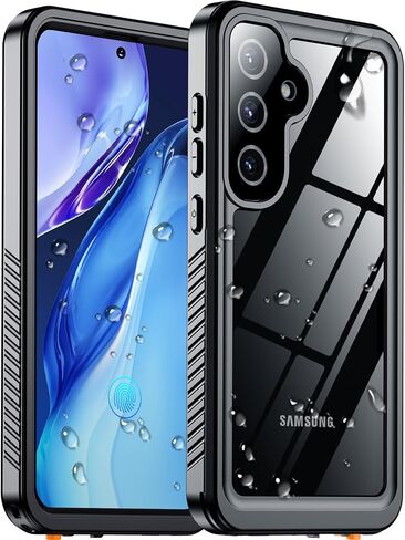 Temdan Designed for Samsung Galaxy S25 Plus Case Waterproof, Built-in Lens & Screen Protector Military Shockproof Dropproof IP68 Underwater Full Body Phone Case for Galaxy S25 Plus 6.7"-LightBlue in Saudi Arabia