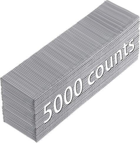 Leifide 5000 Counts 18 Gauge 304 Stainsal Steel Brad Nails 1inch 18Ga ، مسامير مسدس الأظافر الصغيرة للهواء المضغوط ، كهربائي 18GA Brad Nailer Gun in Kuwait
