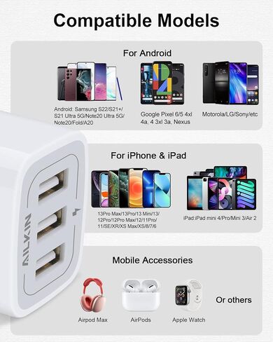 Pixel 10 Pro XL Wireless Charger Android Fast Charging For Google Pixel 10 9 Pro Xl 8 8a 7, 5w Wireless Charging Pad with Block Cargador Inalmbrico Para Samsung For Galaxy S25 iPhone 17 16e 16 Pro Max in Saudi Arabia