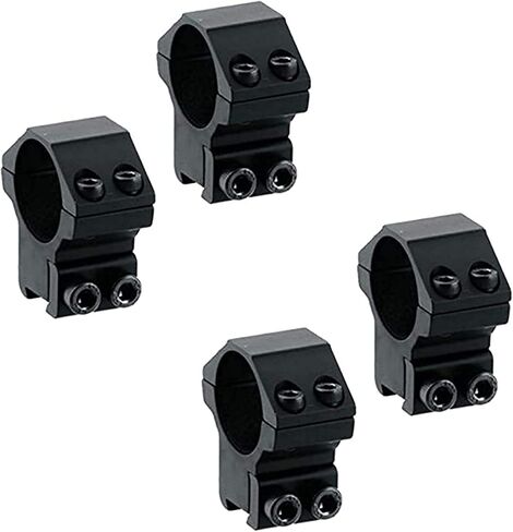 Gotical Scope Rings for 22 Cal/Air Rifle Medium Profile 3/8 Dovetail Mount 1" Diameter Durable Scope Ring in Kuwait