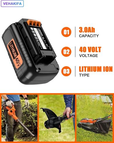20V LBXR20 Lithiun بطارية متوافقة مع Black and Decker 20V Max Lithiun Battery LB2X4020 LBXR20 LBX20 LBXR20-OPP in Saudi Arabia