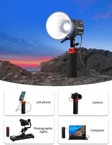 Ifootage SL1 200DNA COB LIGHT 200W ضوء النهار ضوء استمرار مع CRI 98 ، TLCI 99 in Saudi Arabia