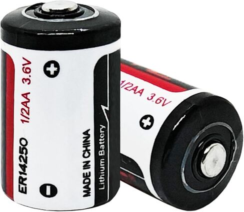 50 حزمة ER14250 1/2AA 3.6V بطارية الليثيوم 1200 مللي أمبير في كل من أطواق الكلاب ، ومراقبة حركة الطفل وأكثر من ذلك (غير قابلة للتشغيل) in Kuwait